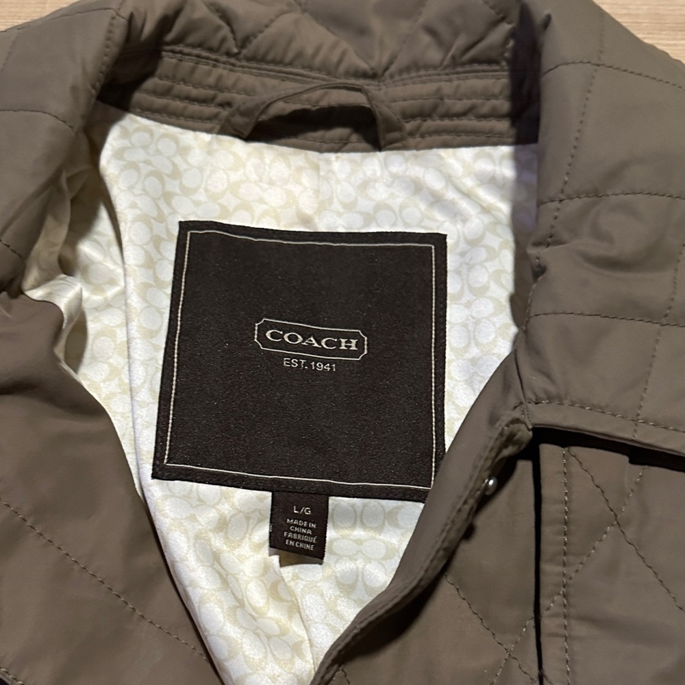 Coach Quilted Jacket - Picture 2 of 5